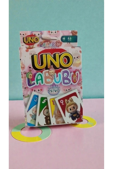 FAMEMUS ACCESSORY Labubu Kart Oyunu Büyükboy ürün görseli 1