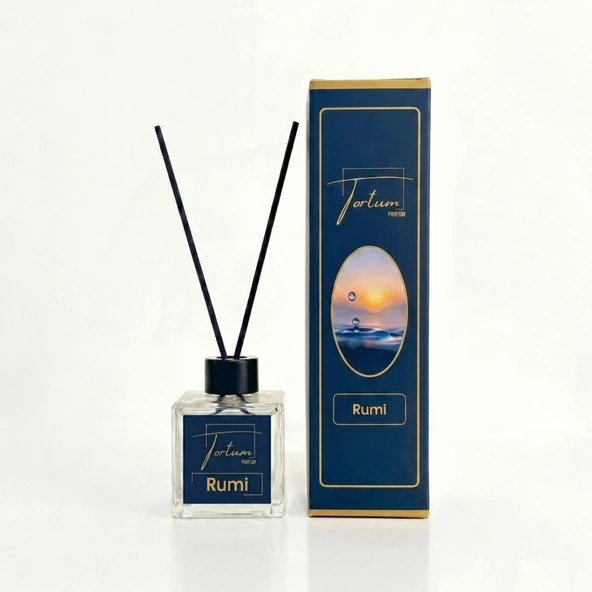 Tortum Rumi Limon & İncir Çubuklu Oda Kokusu Difüzörü 120 ml – Ferah ve Kalıcı Ortam Kokusu ürün görseli 1
