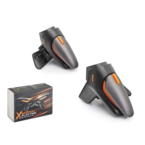 HADRON WEAPON HDX3584 Mobil Oyun Kontrol Aparatı L1 R1 Turbo Buton - Siyah ürün görseli 1