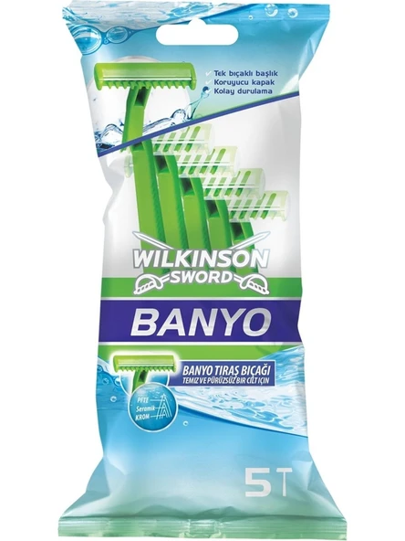WİLKİNSON SWORD BANYO 5Lİ POŞET ürün görseli 1