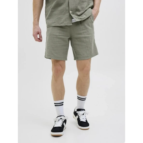 Jack&Jones 12274758 Erkek Sort - Yesil - Resim 3