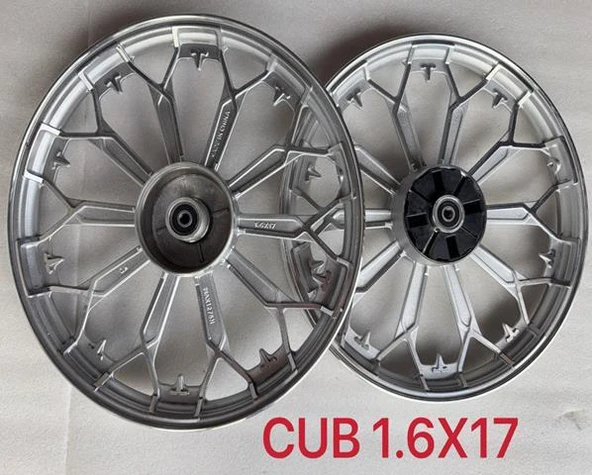 ARKA JANT 17" TESLA SİLVER ürün görseli 1
