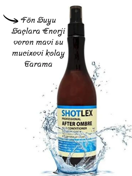Shotlex Professional After Enerji Veren Mavi Su-fön Suyu ürün görseli 1