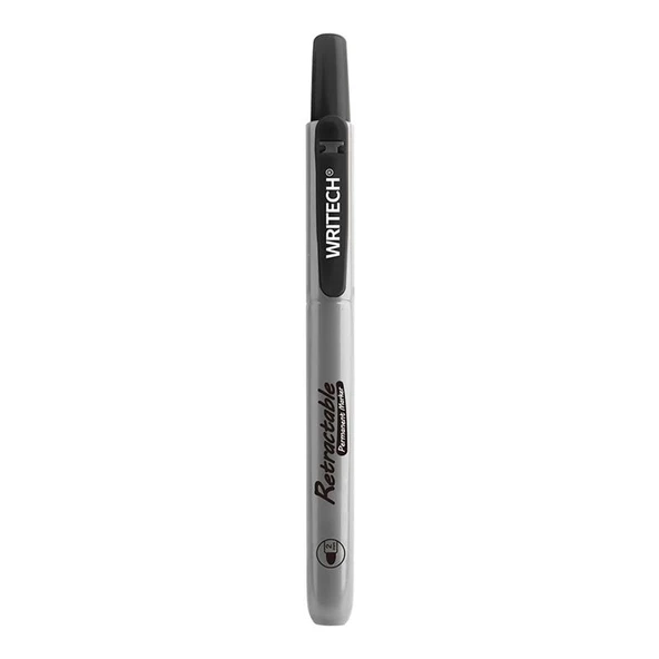 WRITECH BASMALI PERMANENT KALEM SIYAH W-805P ürün görseli 1