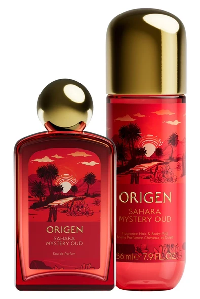 Origen Sahara Mystery Oud Kadın Parfümü + Saç ve Vücut Spreyi Set ürün görseli 1