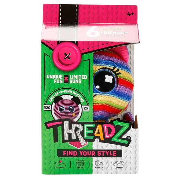 Threadz Peluş Çok Renkli S01080081 - Resim 2
