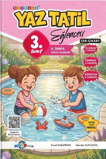 Mavi Boncuk 3. Sınıf Yaz Tatil Kitabı Şifreli Maarif Model ürün görseli 1