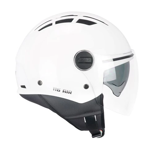 CGM 116A AIR Açık Kask Beyaz Uzun Vizör Güneş Vizörlü ürün görseli 1