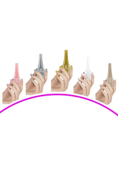 5 Adet Keratinli Besleyici Oje 14 ml SET7 ürün görseli 1