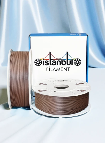 İSTANBUL FİLAMENT MAUN WOOD AHŞAP KATKILI 1.75 MM 750 gr ürün görseli 1