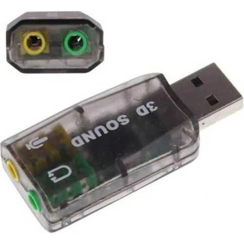 USB Harici 5+1 Ses Kartı - Resim 2