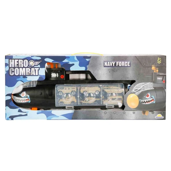 Hero Combat Askeri Denizaltı Oyun Seti 55 cm - Resim 4