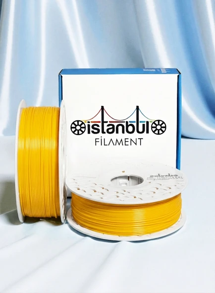 İSTANBUL FİLAMENT 3D Baskı ASA Filament Sarı 1 Kg 1,75mm 0,05 Mm ürün görseli 1