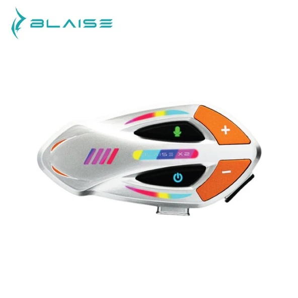 BLAISE X2 Bluetooth Motosiklet Interkom Turuncu ürün görseli 1