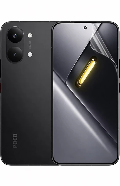 Xiaomi Poco X8 Pro Uyumlu Ön Body Şeffaf Ultra koruyucu Nano Jelatin ürün görseli 1