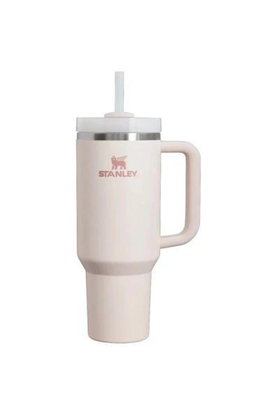 Stanley Quencher H2.O Flowstate™ Tumbler Pipetli Termos | 1.18L Açık Pembe Açık Pembe ürün görseli 1