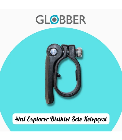 Globber 4in1 Explorer Bisiklet Sele Kelepçesi ürün görseli 1