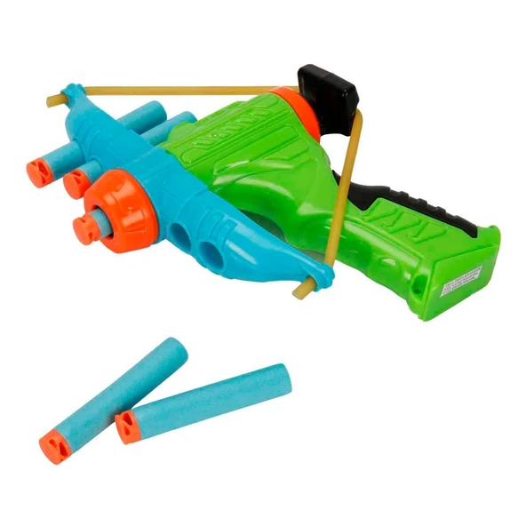 Air Warriors Crossbow Toy 5 Mermili Sünger Dart Atan Yay ürün görseli 1