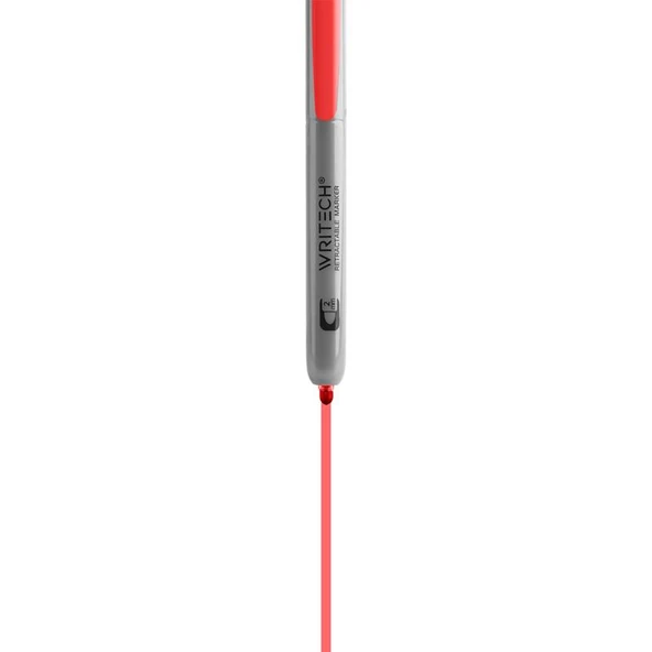 WRITECH BASMALI PERMANENT KALEM KIRMIZI W-805P - Resim 2