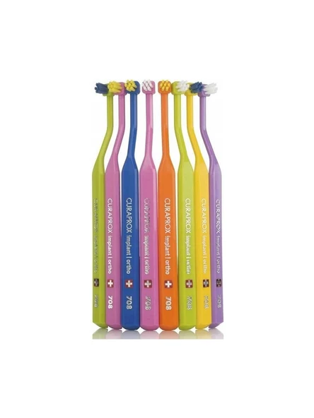 Curaprox CS 708 Implant Ortho Diş Fırçası ürün görseli 1