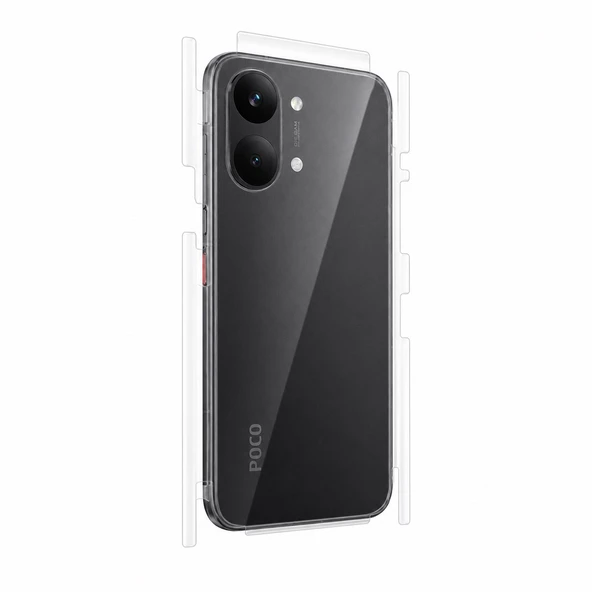 Xiaomi Poco X8 Pro Uyumlu Ön Body Şeffaf Ultra koruyucu Nano Jelatin ürün görseli 1