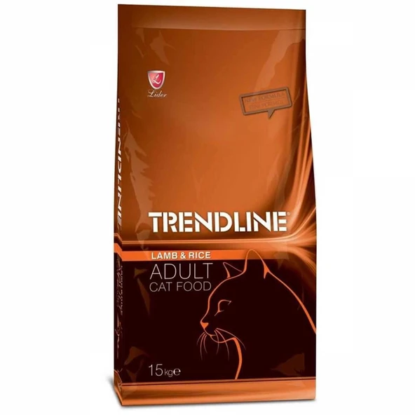 Trendline Kuzu Etli 1 kg Yetişkin Kuru Kedi Maması ürün görseli 1