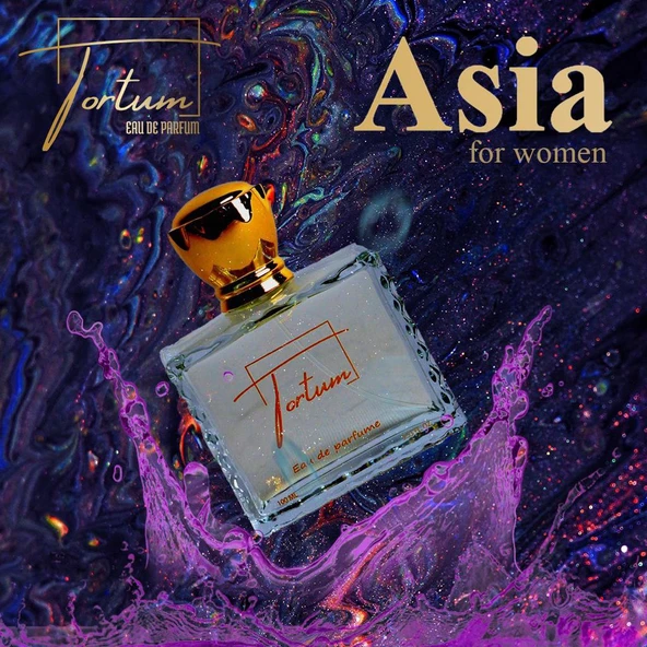 Tortum Asia Kadın Parfümü Eau de Parfum 100 ml – Çiçeksi ve Premium - Resim 4