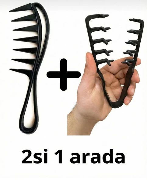 Mucizevi Tarak Ve Wax Taragı 2 'li Set ürün görseli 1
