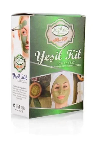Yeşil Kil Öğütülmüş Doğal Saf Naturel 250 gr mudanis ürün görseli 1
