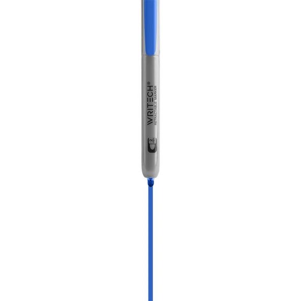 WRITECH BASMALI PERMANENT KALEM MAVI W-805P - Resim 2