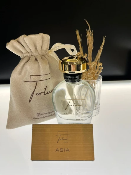 Tortum Asia Kadın Parfümü Eau de Parfum 50 ml – Çiçeksi ve Uzun Süre Kalıcı - Resim 2