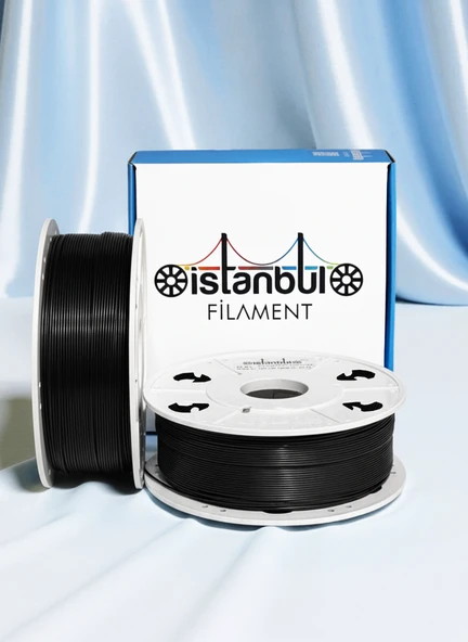 İSTANBUL FİLAMENT 3D Baskı ASA Filament Siyah 1 Kg 1,75mm 0,05 Mm ürün görseli 1