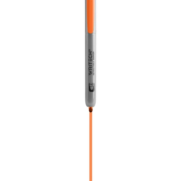 WRITECH BASMALI PERMANENT KALEM TURUNCU W-805P - Resim 2