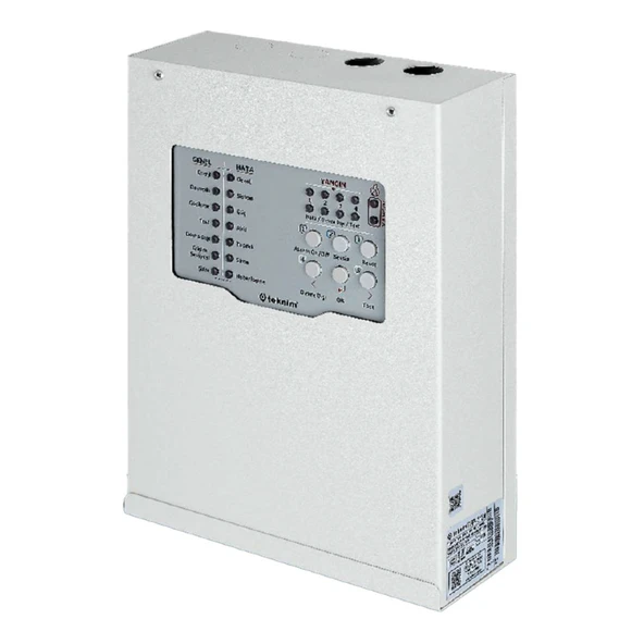 TEKNiM TFP-3124 Konvansiyonel 4 Bölgeli Yangın Alarm Paneli (Tek Akü İle Çalışır) ürün görseli 1