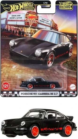 Hot Wheels Boulevard Premium Araçlar Porsche 911 Carrera Rs 2.7 Gjt68 - Jbl19 ürün görseli 1