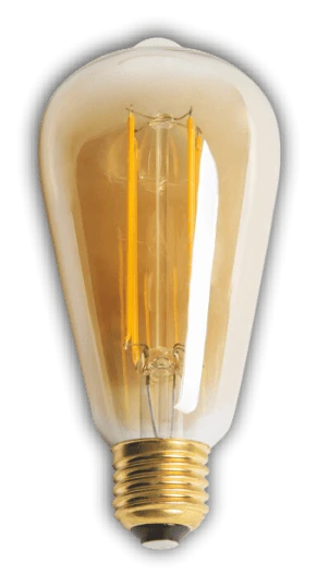 KENDAL KES616 Led Rustik Ampul 4W 2700K Gün Işığı E27 Duy ürün görseli 1