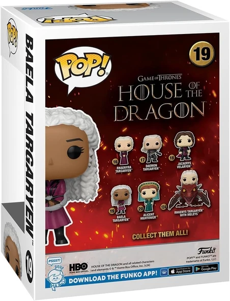 Funko Pop Tv: Ejderhanın Evi - Baela Targaryen - Resim 3