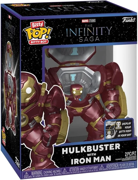Funko Pop! Bitty Bots: Marvel - Demir Adam Ile Hulkbuster ürün görseli 1