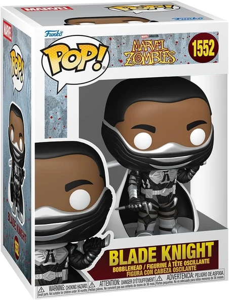 Funko Pop! Marvel: Marvel Zombies - Blade Knight - Koleksiyon Vinil Figür - Hediye Fikri - Resmi Ürü ürün görseli 1