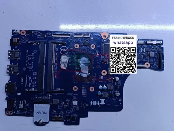DELL Inspiron 15  BAL21 LA-D802P 5567 17 5767 f Laptop anakart 81YW5 41P46 DG5G3  i3-7100U CPU ürün görseli 1