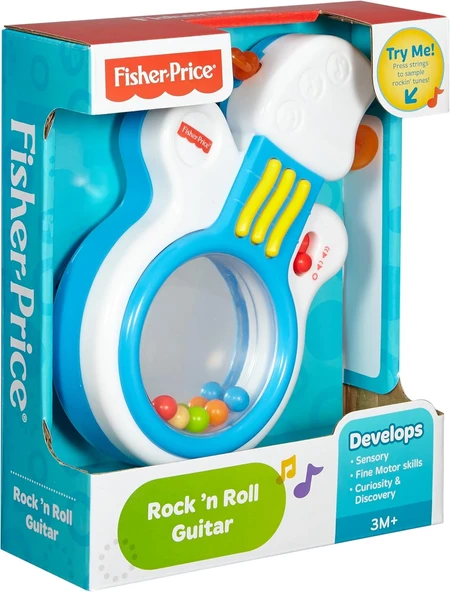 Fisher Price – Rock N 'Roll Quitar (Dfp21) - Resim 8