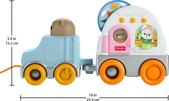 Fisher-Price Kamp Zamanı Karavan Jkd52 - Resim 7