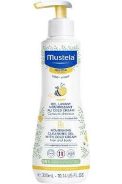 Mustela Cold Cream İçeren Besleyici Şampuan 300 ml ürün görseli 1