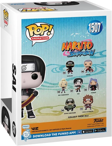 Funko Pop Figür Animation: Naruto - Sai - Resim 3