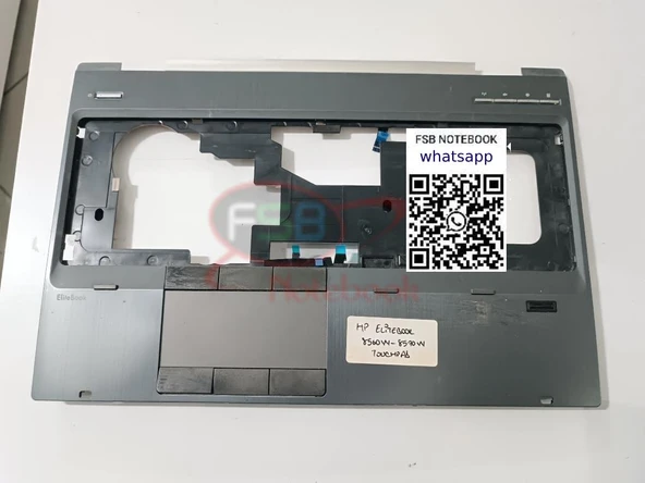 HP EliteBook 8560W 8570W Klavye Kasa Üst Kasa 652652-001 ürün görseli 1