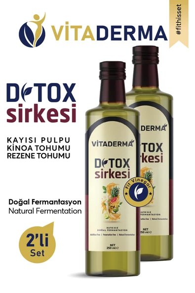 VİTADERMA DETOX SİRKESİ 2'Lİ ürün görseli 1