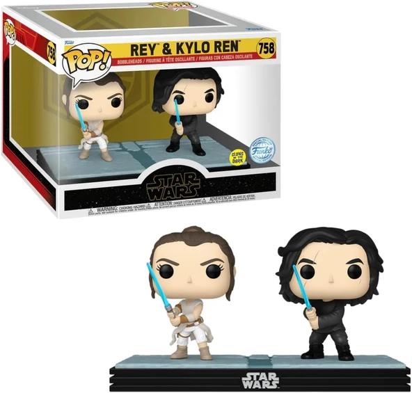 Funko Star Wars - Kylo & Rey Gw Pop! Moment Rs ürün görseli 1