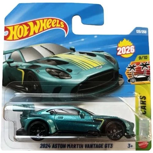 Hot Wheels - 2024 Aston Martin Vantage Gt3 - Short Card (1/64) Jjh55 ürün görseli 1