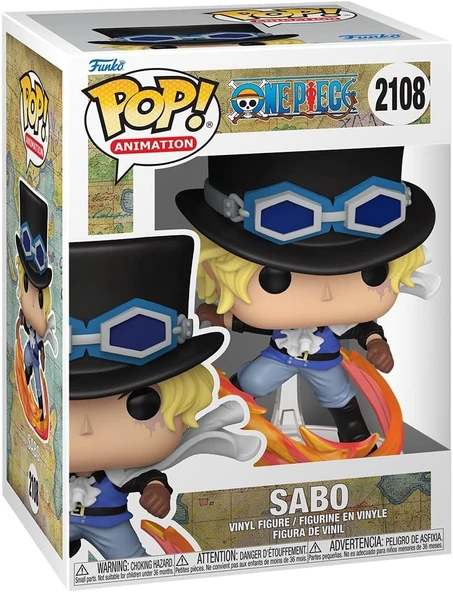 Funko Pop! Animasyon: One Piece - Sabo - Koleksiyonluk Vinil Figür - Hediye Fikri - Resmi Ürün - Çoc ürün görseli 1