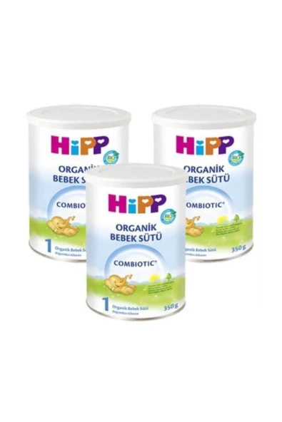 Hipp 1 Organik Combiotic Bebek Sütü 350 Gr - 3'lü Paket ürün görseli 1